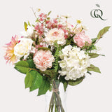 Kunstbloemen - Bouquet M - Pastel Lover - 40 cm - plantforyou.nl