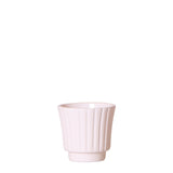 Kolibri Home | Retro witte bloempot - witte keramieken sierpot - Ø6cm - plantforyou.nl