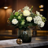 Kunstbloemen - Bouquet M - White Dream - 60 cm - plantforyou.nl
