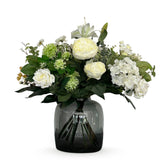 Kunstbloemen - Bouquet M - White Dream - 60 cm - plantforyou.nl