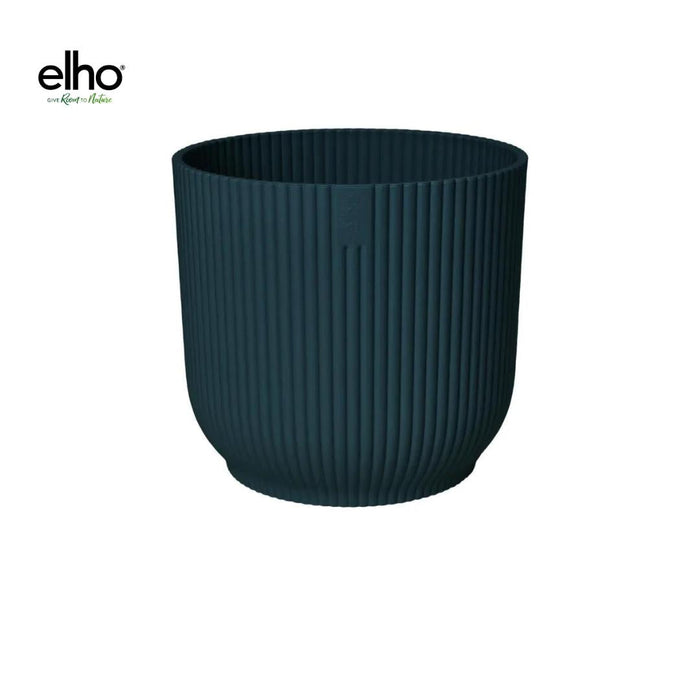 Pot elho Vibes Fold Round blauw - D22 x H20 - plantforyou.nl