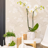 Kolibri Home | Face to face bloempot - Witte keramieken sierpot - Ø12cm - plantforyou.nl