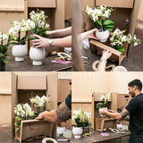Kolibri Home | Glazed bloempot - Cognac keramieken sierpot met glans - Ø12cm - plantforyou.nl