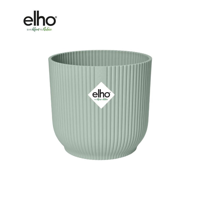 Pot elho Vibes Fold Round groen - D14 x H13 - plantforyou.nl