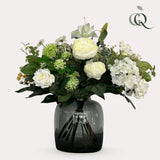 Kunstbloemen - Bouquet M - White Dream - 60 cm - plantforyou.nl