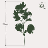 Kunstbloemen Solo - x 4 - 75cm - Viburnum Opulus Branches - Crème - plantforyou.nl