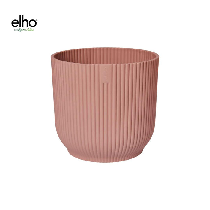 Pot elho Vibes Fold Round roze - D14 x H13 - plantforyou.nl