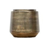 Pot Indigo Vintage Gold - D58 x H51 - plantforyou.nl