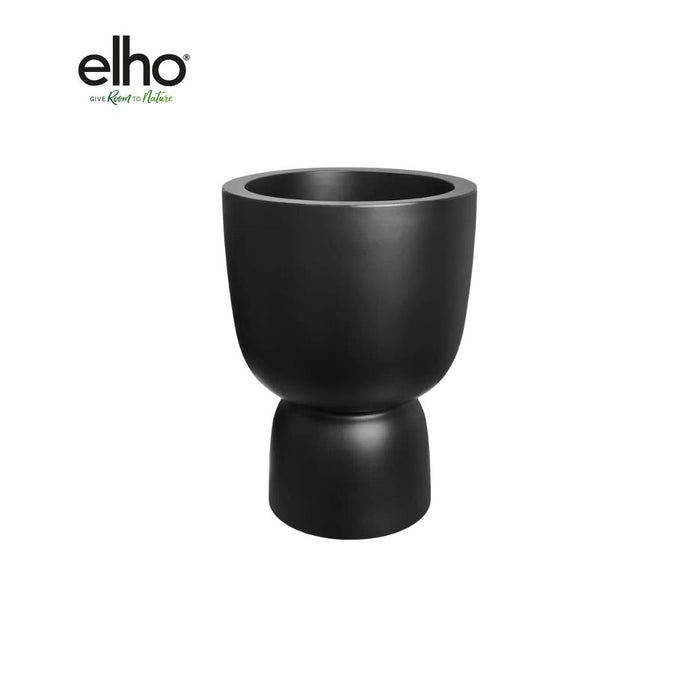 Pot elho Pure Coupe zwart - D41 x H58 - plantforyou.nl