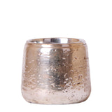 Kolibri Home | Luxury bloempot - Zilveren keramieken sierpot - Ø9cm - plantforyou.nl