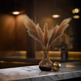 Kunstbloemen Solo - x 6 - 115cm - Pampas Plumes - Brown - plantforyou.nl