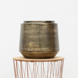 Pot Indigo Vintage Gold D33 x H31 - plantforyou.nl
