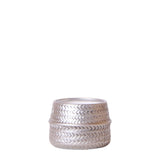 Kolibri Home | Groove bloempot - Gouden keramieken sierpot - Ø6cm - plantforyou.nl