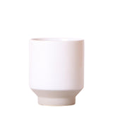Kolibri Home | Harmony bloempot - Witte keramieken sierpot - Ø9cm - plantforyou.nl