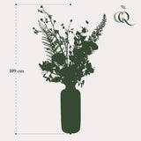 Kunstbloemen - Bouquet XL Happy Orange - 109 cm - plantforyou.nl