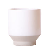 Kolibri Home | Harmony bloempot - Witte keramieken sierpot - Ø12cm - plantforyou.nl