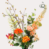 Kunstbloemen - Bouquet XL Happy Orange - 109 cm - plantforyou.nl