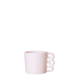 Kolibri Home | Happy Mug bloempot - witte keramieken sierpot - Ø6cm - plantforyou.nl