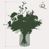 Kunstbloemen - Bouquet M - Mystic Summer - 65 cm - plantforyou.nl