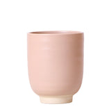 Kolibri Home | Glazed bloempot - Zandkleurige keramieken sierpot met glans - Ø9cm - plantforyou.nl