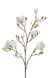 Kunstbloemen Solo - x 4 - 105cm - Magnolia Branches - Crème - plantforyou.nl