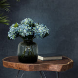 Kunstbloemen Solo - x 8 - 52 cm - Hydrangea Flower - Blue - plantforyou.nl