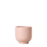 Kolibri Home | Glazed bloempot - Zandkleurige keramieken sierpot met glans - Ø6cm - plantforyou.nl
